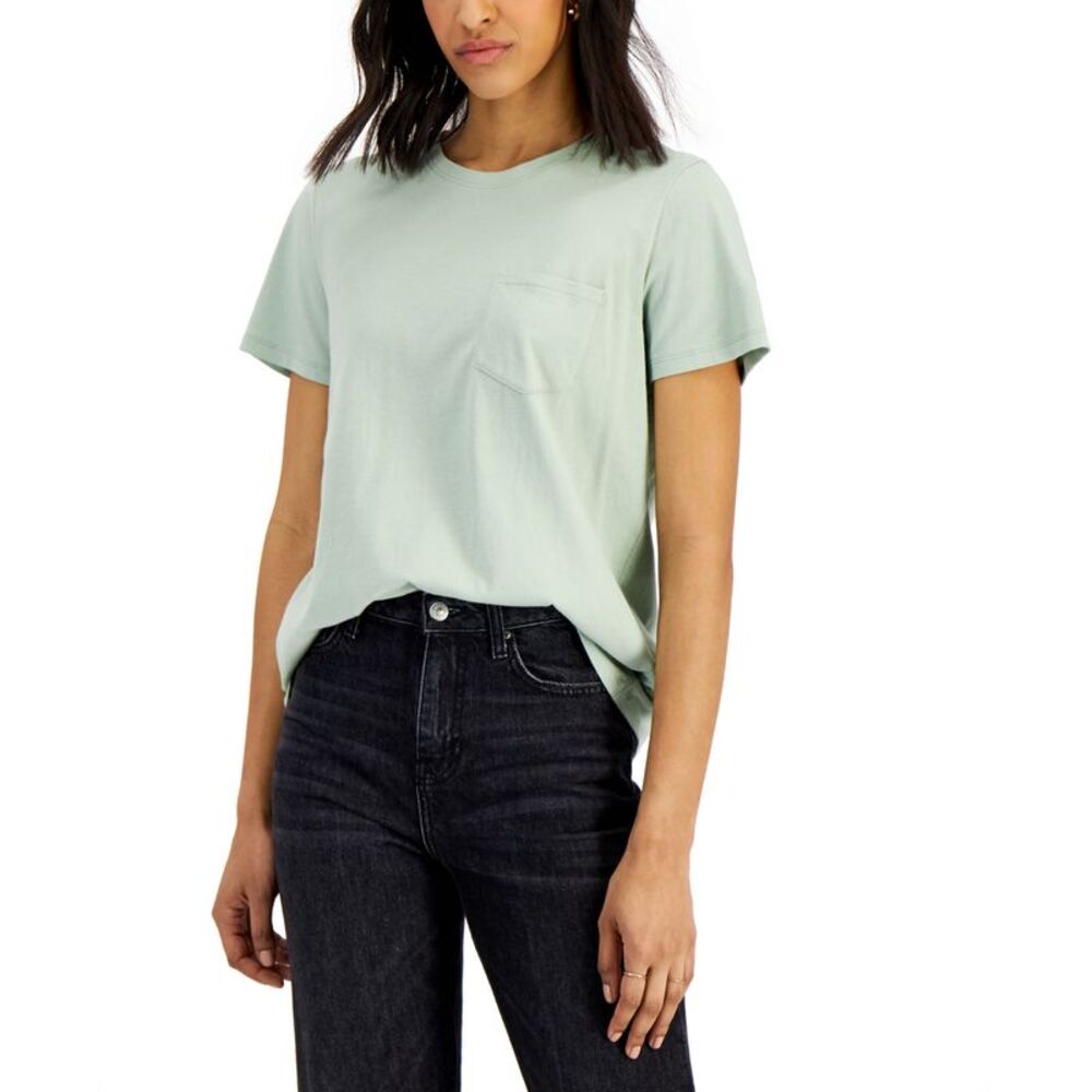 Style & Co Cotton Pocket T-Shirt